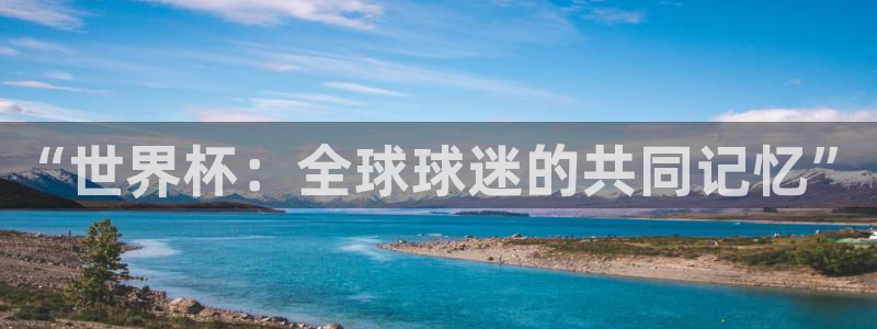 世界杯2026赛程时间表格:“世界杯:全球球迷的共同记忆”